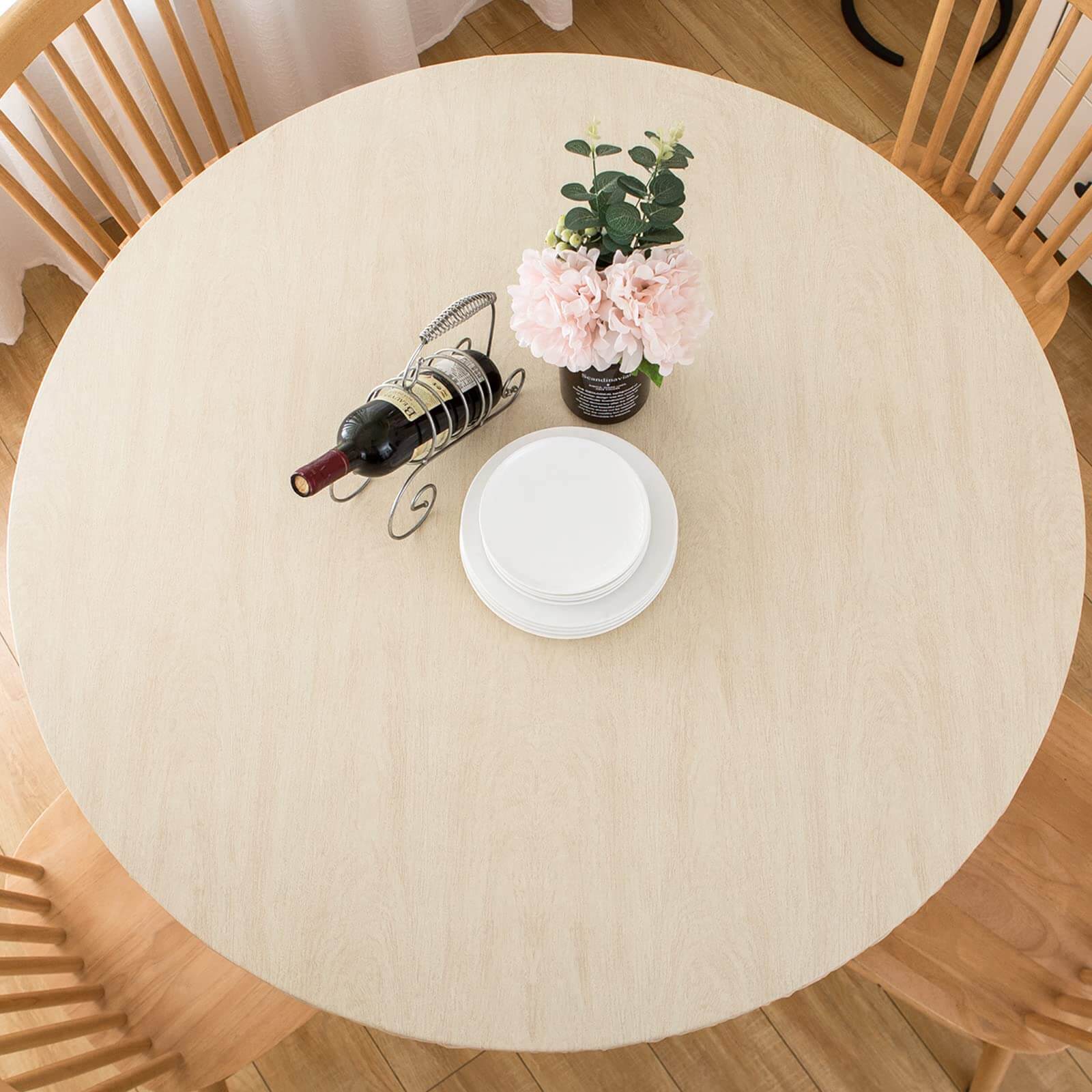 Waterproof Tablecloth with Flannel Backing