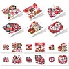 12Pcs Valentines Bear Dog DIY Diamond Painting Greeting Cards for Adults Gifts