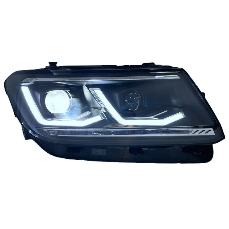 ITN AUTO full LED projector lens upgrade headlight headlamp for 2017-2021 vw volkswagen MQB Tiguan head lamp light plug and play itunning ITN Auto