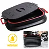 37L Car Trash Can Folding Bucket Multifunctional Storage Bucket Car Rubbish Bin
