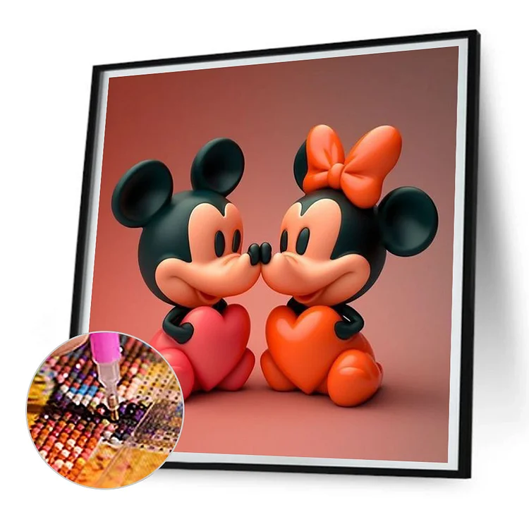 Disney Diamond Painting Mickey Mouse Wedding Full Circle