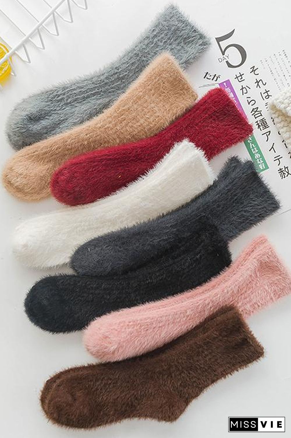 Cozy Mohair Socks