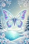 Luxury AB Velvet Diamond Painting Kit - Crystal Butterfly