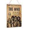 The Who - Wooden Signs - 20*30cm