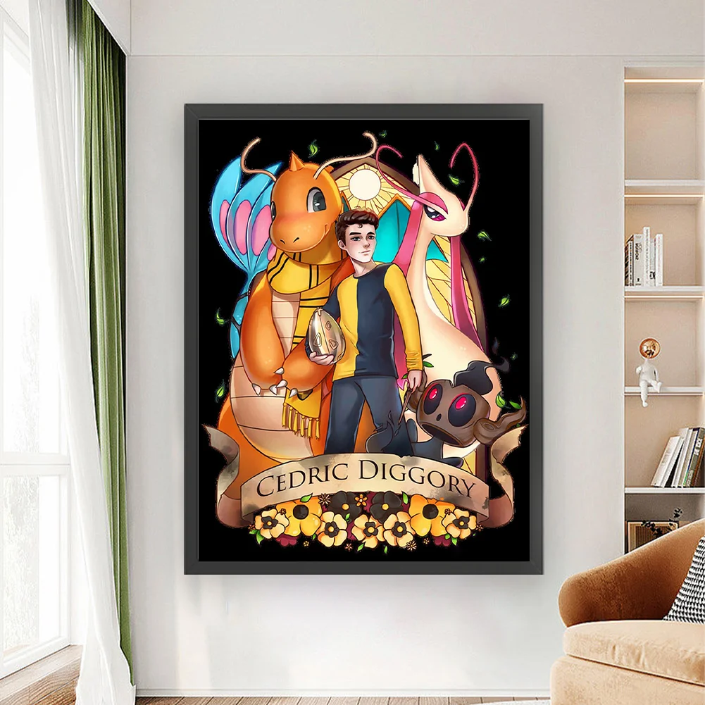 11CT Full Stamped Cross Stitch - Harry Potter(Canvas|50*65CM)