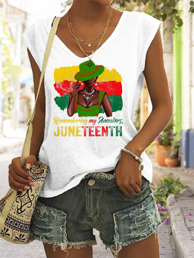 Remembering My Ancestors Junenth Tank Top