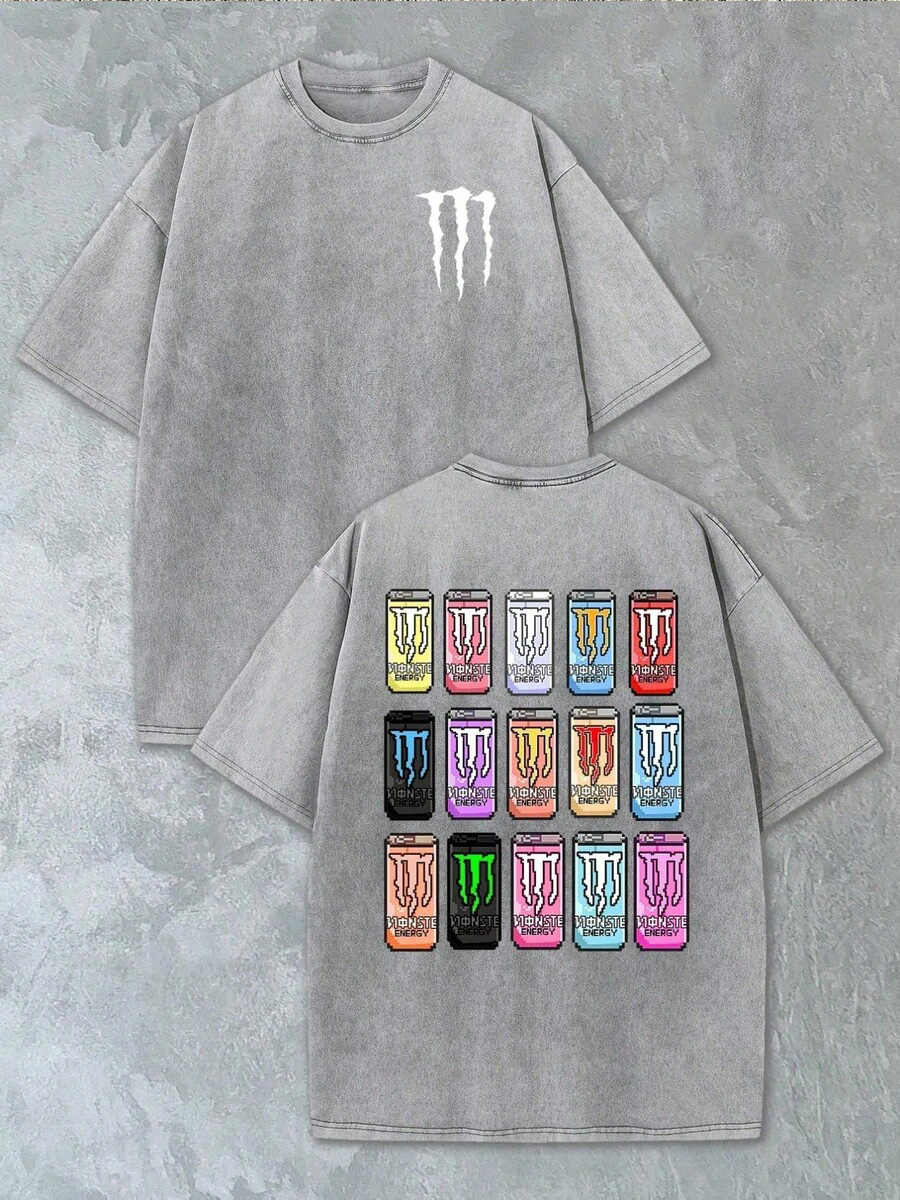 "Monster" Beverage Graphic T-Shirt