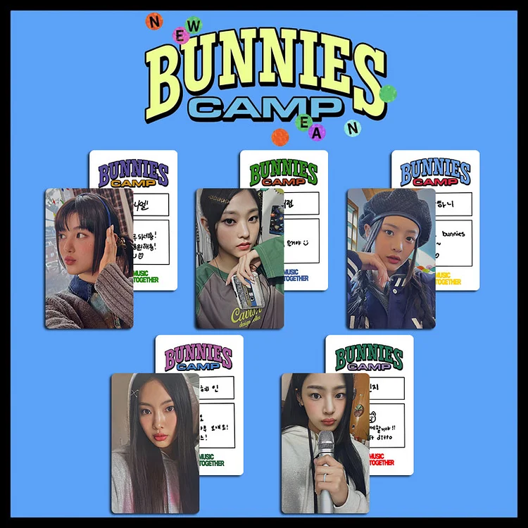 NewJeans 1st Fanmeeting Bunnies Camp Photocard