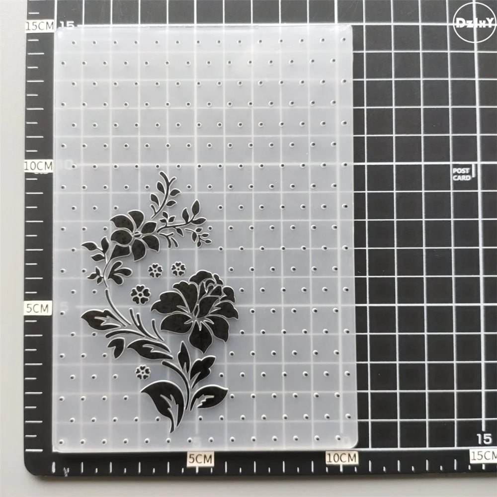 Nigikala Styles) 2023 NEW Lace Embossing Folders for Scrapbooking Paper Album Cards Making Supplies 3D Plastic Cutting Dies Crafts