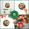 Crystal Mosaic Window Hanging Kit Christmas Puppy Giftbox 9.45x9.45in