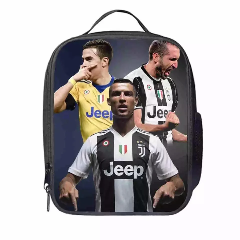 Buzzdaisy Football CR7 Lunch Box Bag Lunch Tote