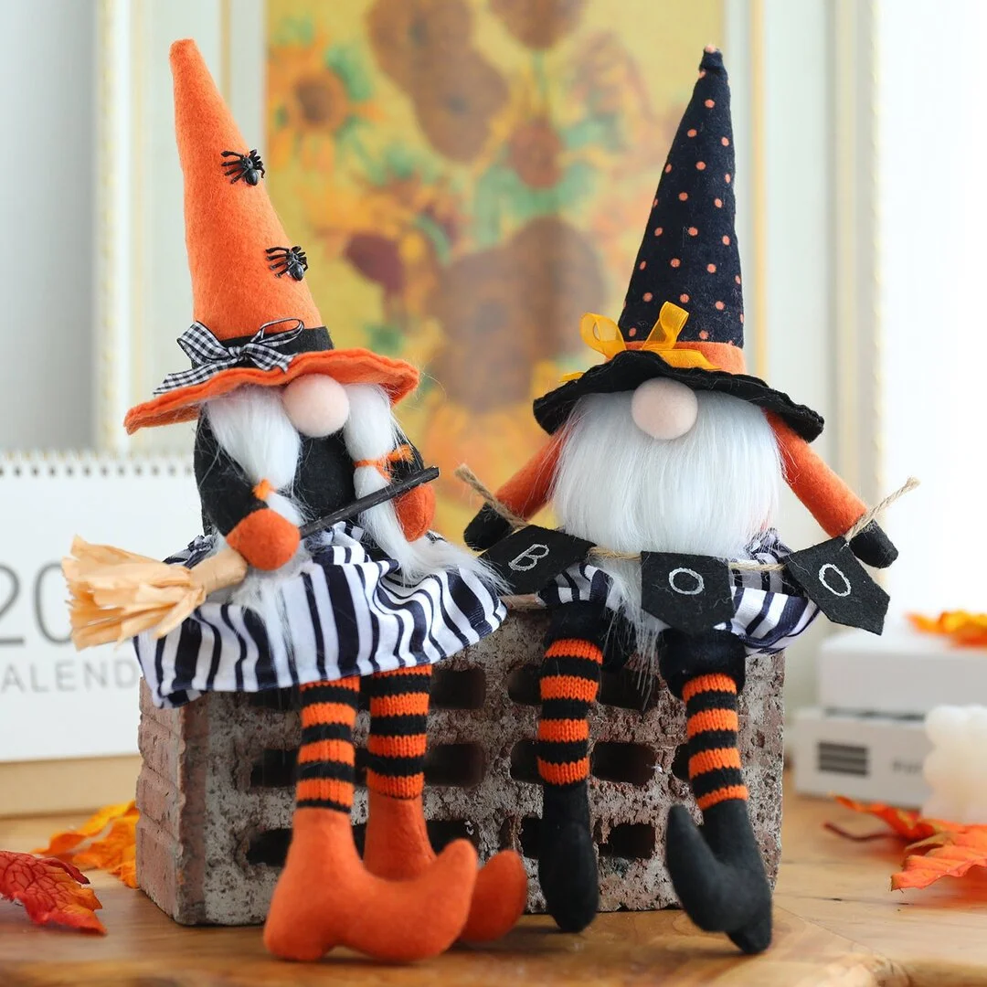 Halloween Plush Gnome - Stuffed Gnomes Plush Doll、、sdecorshop