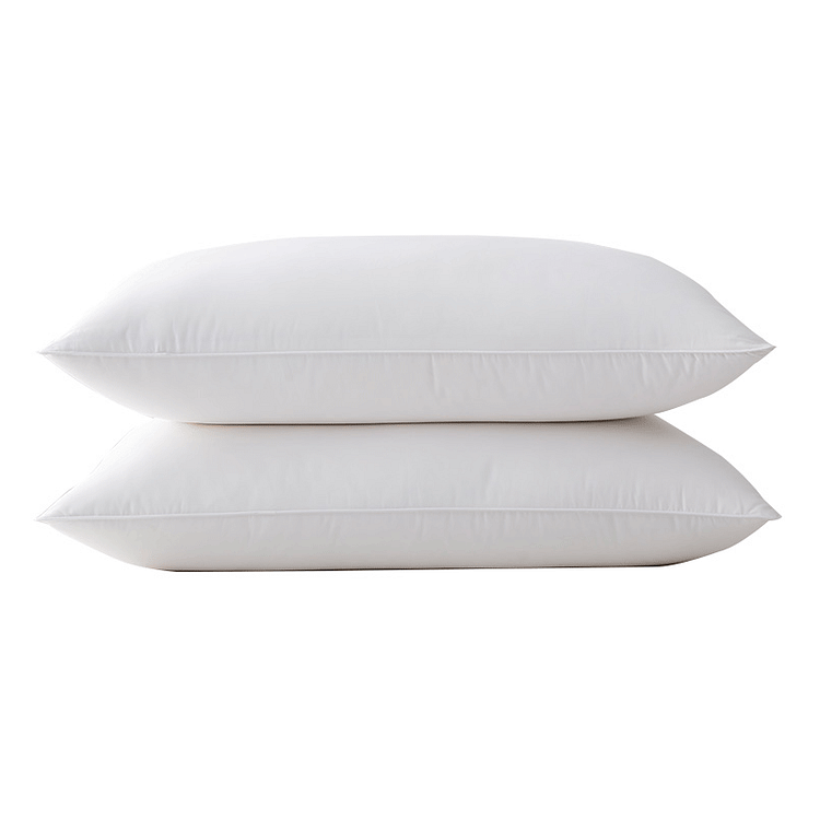 Filled Silk Pillow With Cotton Shell-Chouchouhome