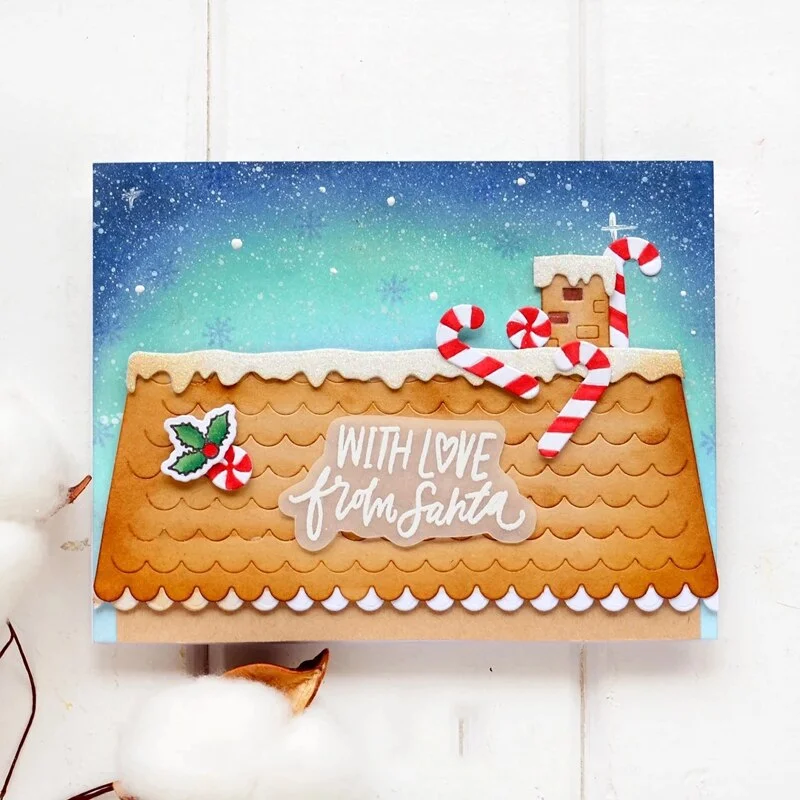 Nigikala Goddess Metal Cutting Dies House add on diy Scrapbooking Photo Album Decorative Embossing Paper Card Crafts Die