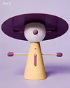 Space Age Buddy Mini Portable LED Lamp