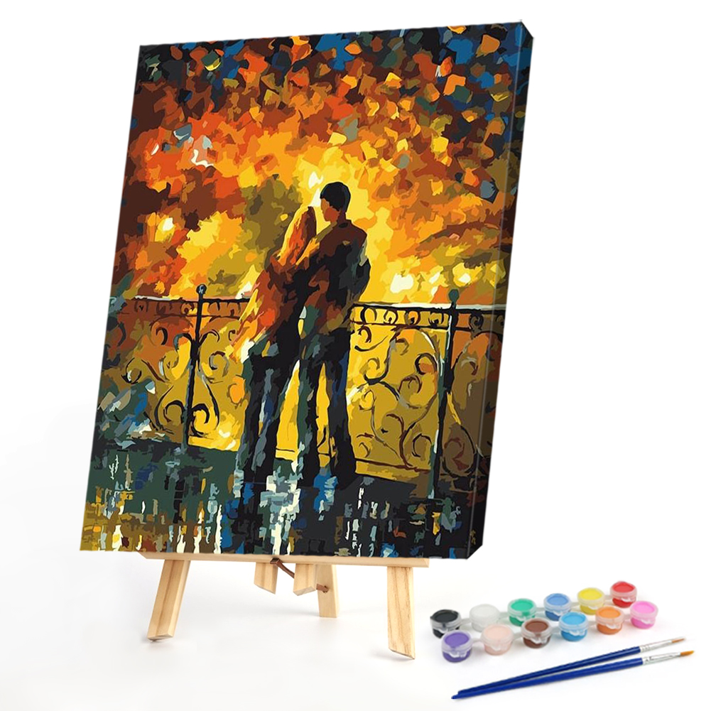 

40*50CM - Paint By Numbers - Bridge Lovers s, 501 Original