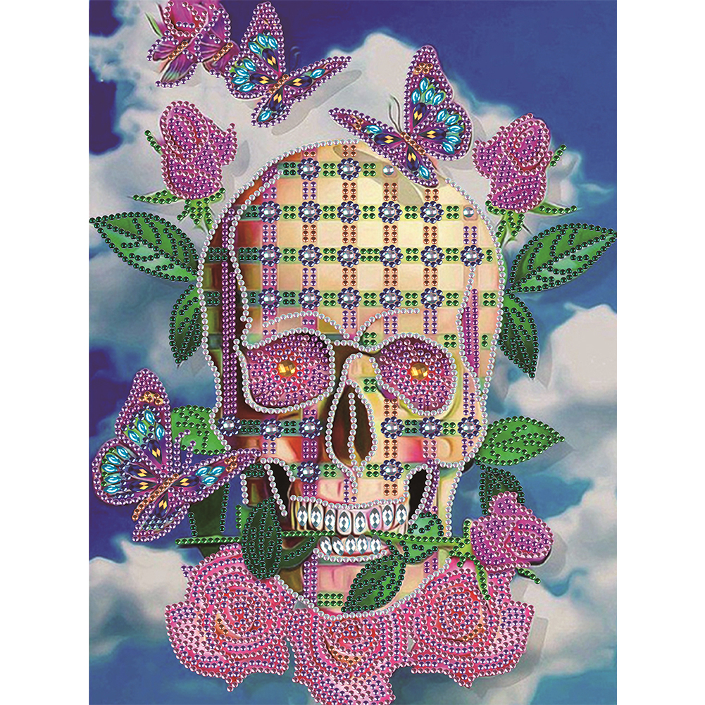 

Skull - Special Shaped Diamond Painting - 30*40CM, 501 Original