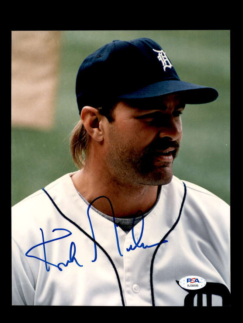 Kirk Gibson PSA DNA Coa Signed 8x10 Photo Poster painting Tigers Autograph 6