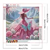 Diamond Painting -DIY Round Drill Elegant Beauty(40x40cm)