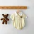 1688  Cute and Comfortable Baby Jumpsuit - Soft and Breathable Cotton Romper for Boys and Girls
