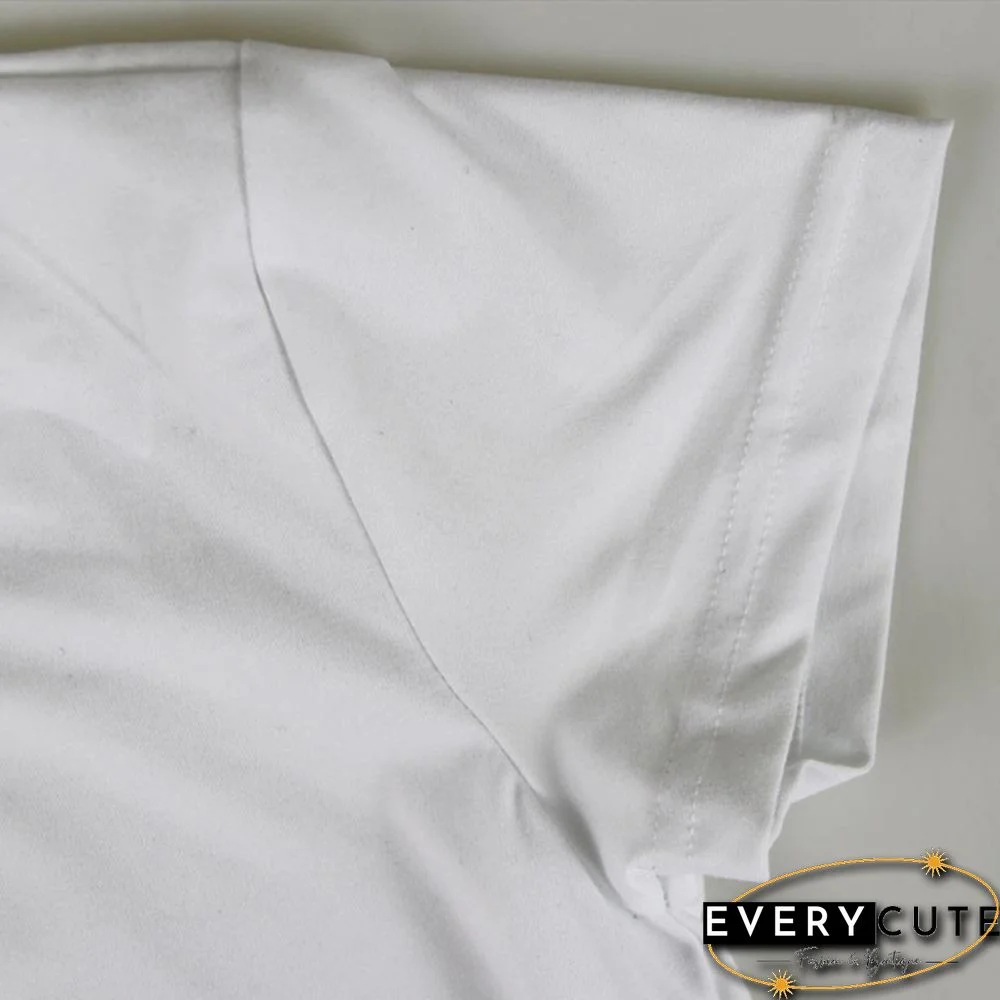 Cool Dog Mom And Heart Print T-shirt For Women Summer Fashion Casual T-shirts Short Sleeve Creative Personalized Tops