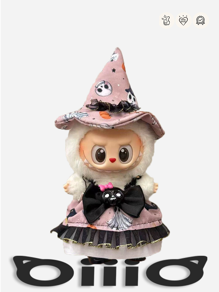 LABUBU CLOTHES Halloween Blush Witch Spell