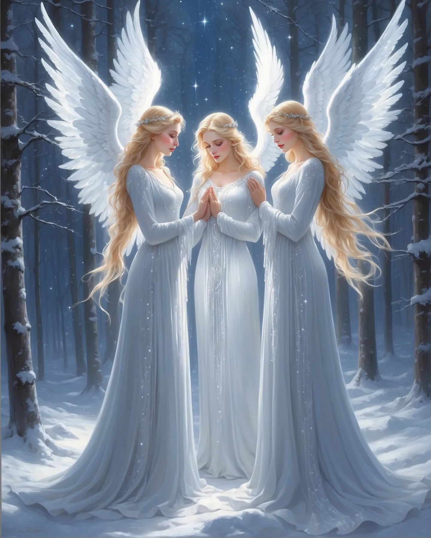 AB luxurious polyester cloth diamond Painting Kits | Angel