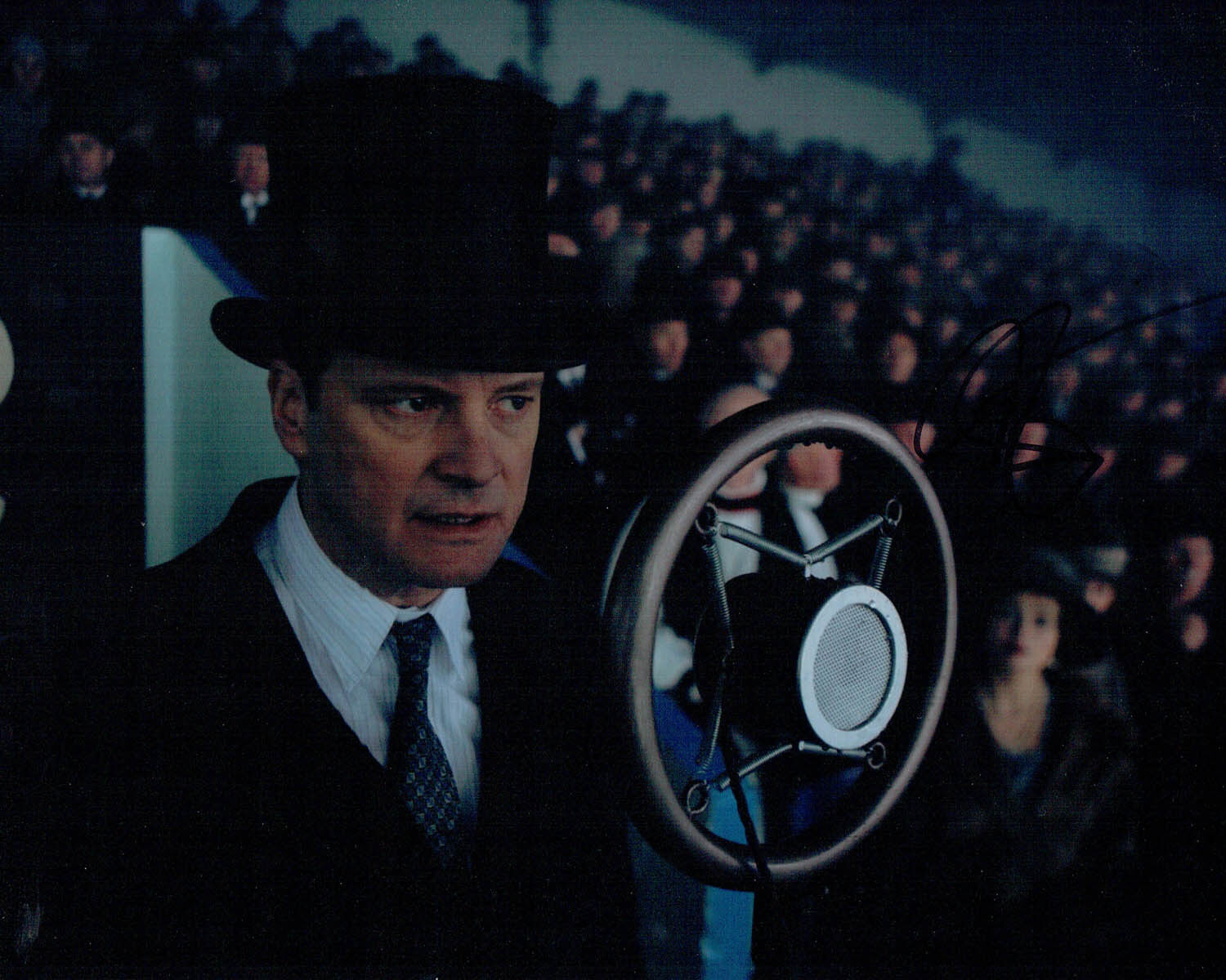 Colin FIRTH English Actor The Kings Speech SIGNED Autograph 10x8 Photo Poster painting AFTAL COA