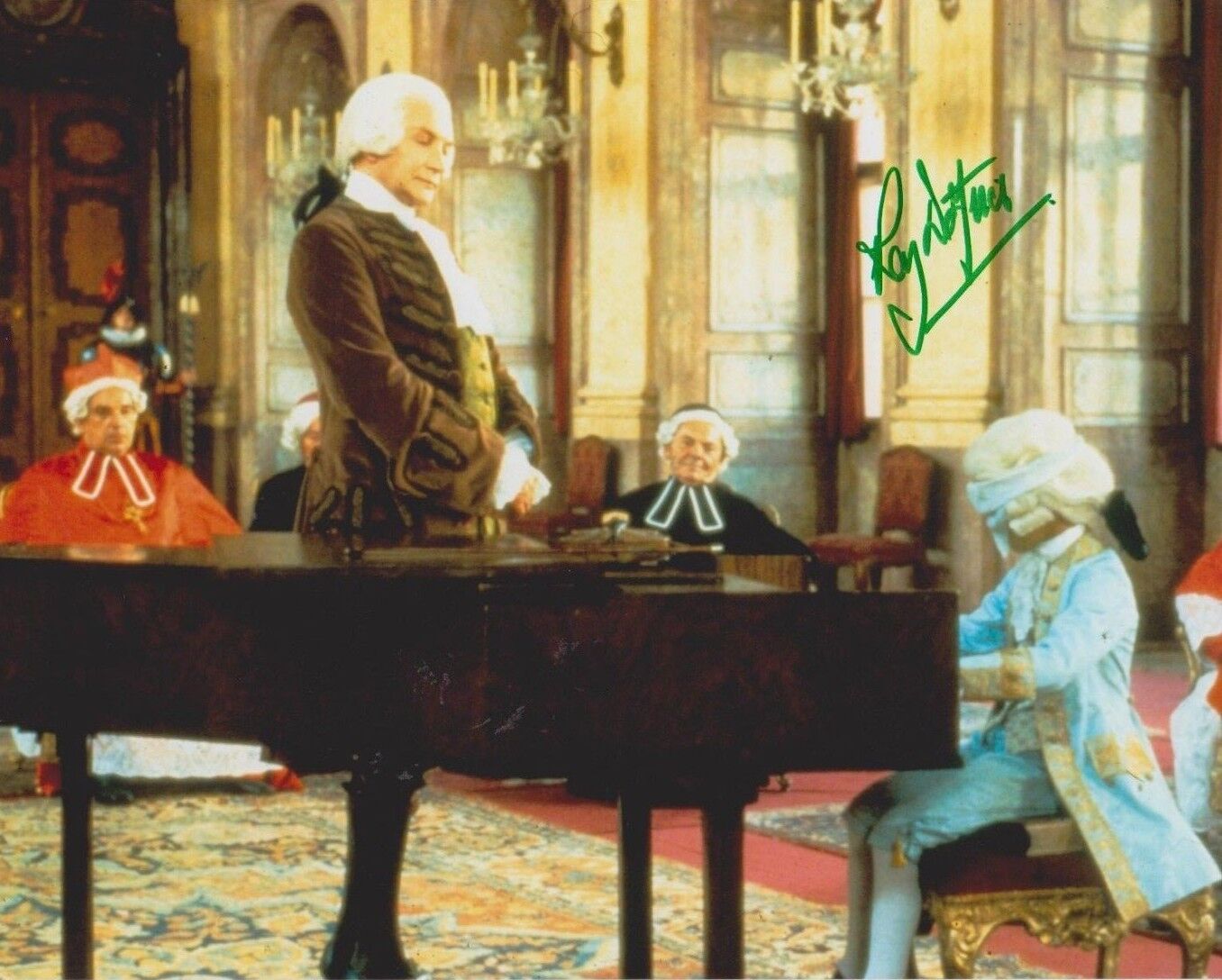 Roy Dotrice Signed 8x10 Photo Poster painting - Amadeus ( 1984 ) - RARE! G555