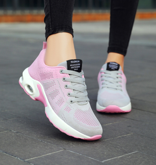 Sale|Pink	UK8/41\Women Running Orthopedic Shoes  Stunahome.com