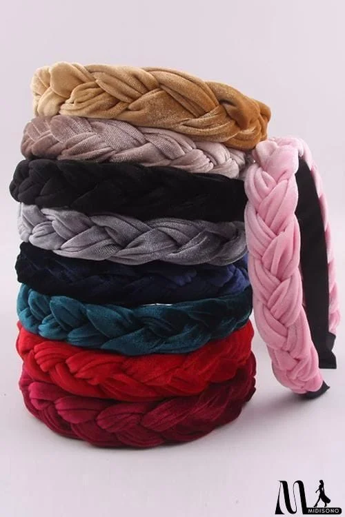 MidiSono - Velvet Braid Headband