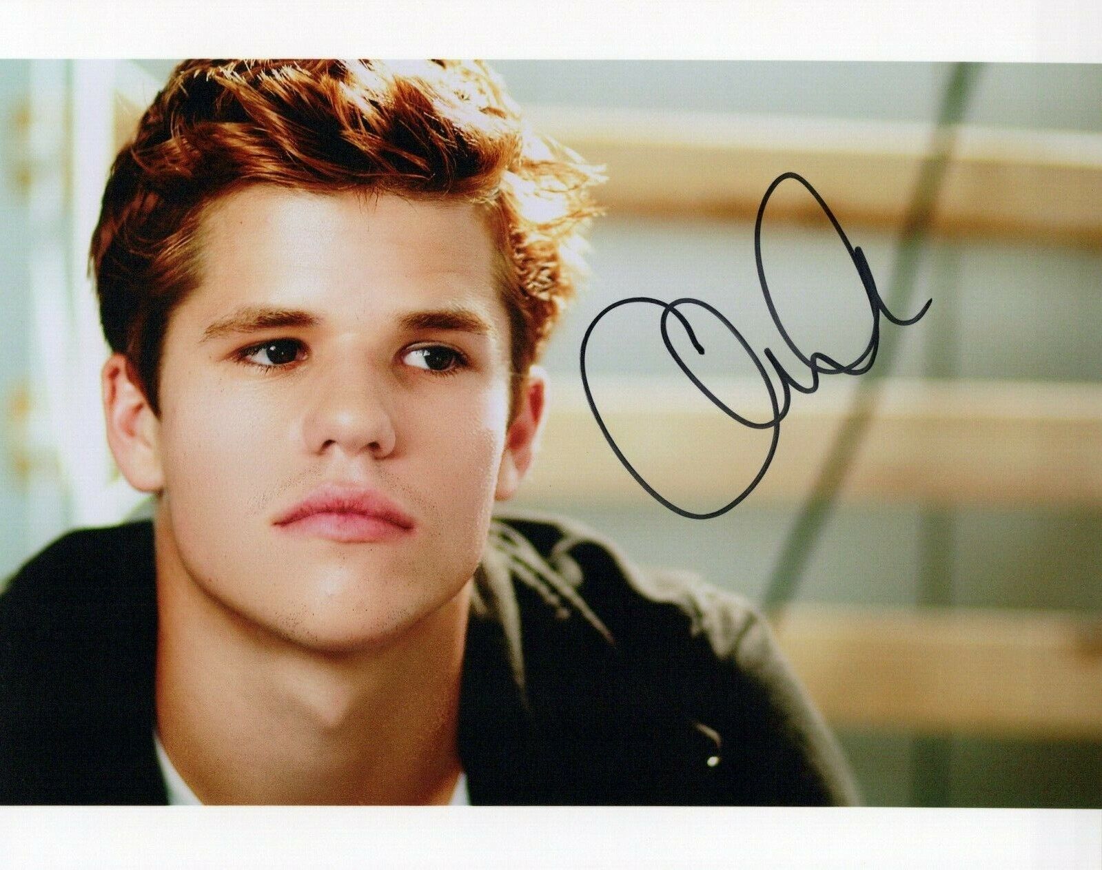 Charlie Carver head shot autographed Photo Poster painting signed 8x10 #3