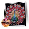 Diamond Painting-DIY Crystal Rhinestone Peacock(40x40cm)