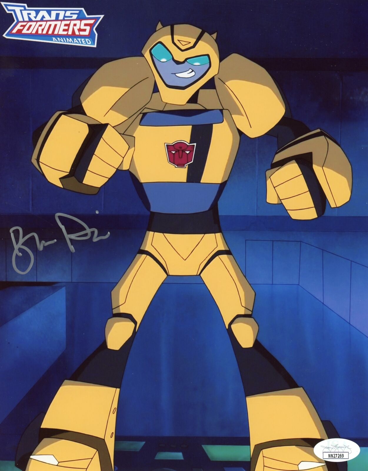 Bumper Robinson Transformers 8x10 Photo Poster painting Signed Autograph JSA Certified COA Auto