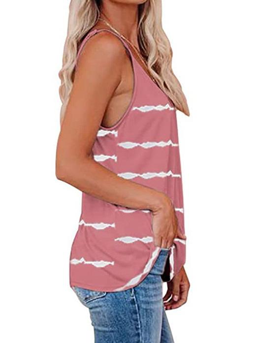 Women Half Sleeve V-neck Solid Color Dress