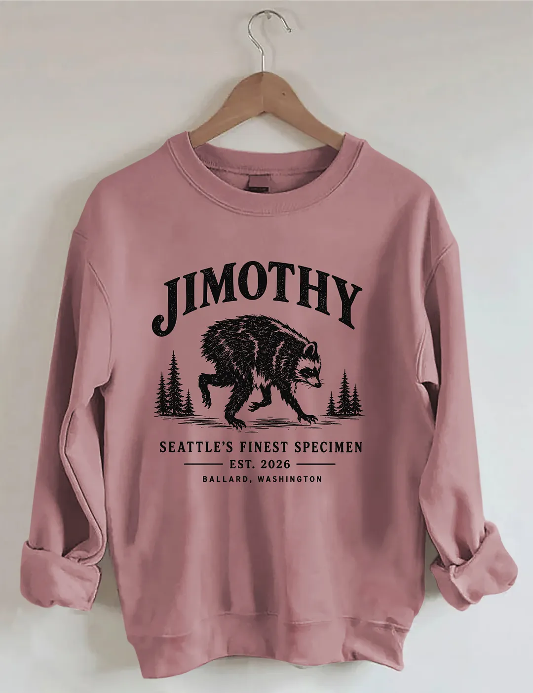 Jimothy Viral Raccoon Sweatshirt