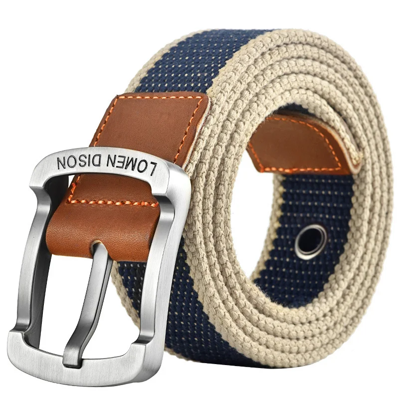 Canvas Pin Buckle Belt-inspireuse