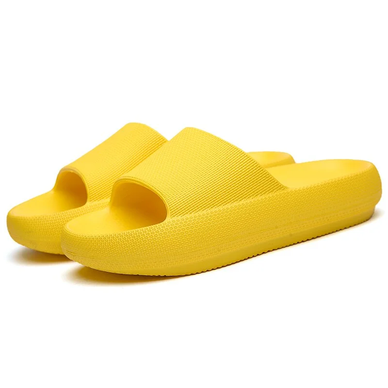 Men Thick-soled Slippers EVA Soft-soled Comfortable Sandals Casual Men 's Indoor Bathroom Non-slip Shoes 2021 Summer Trend Beach