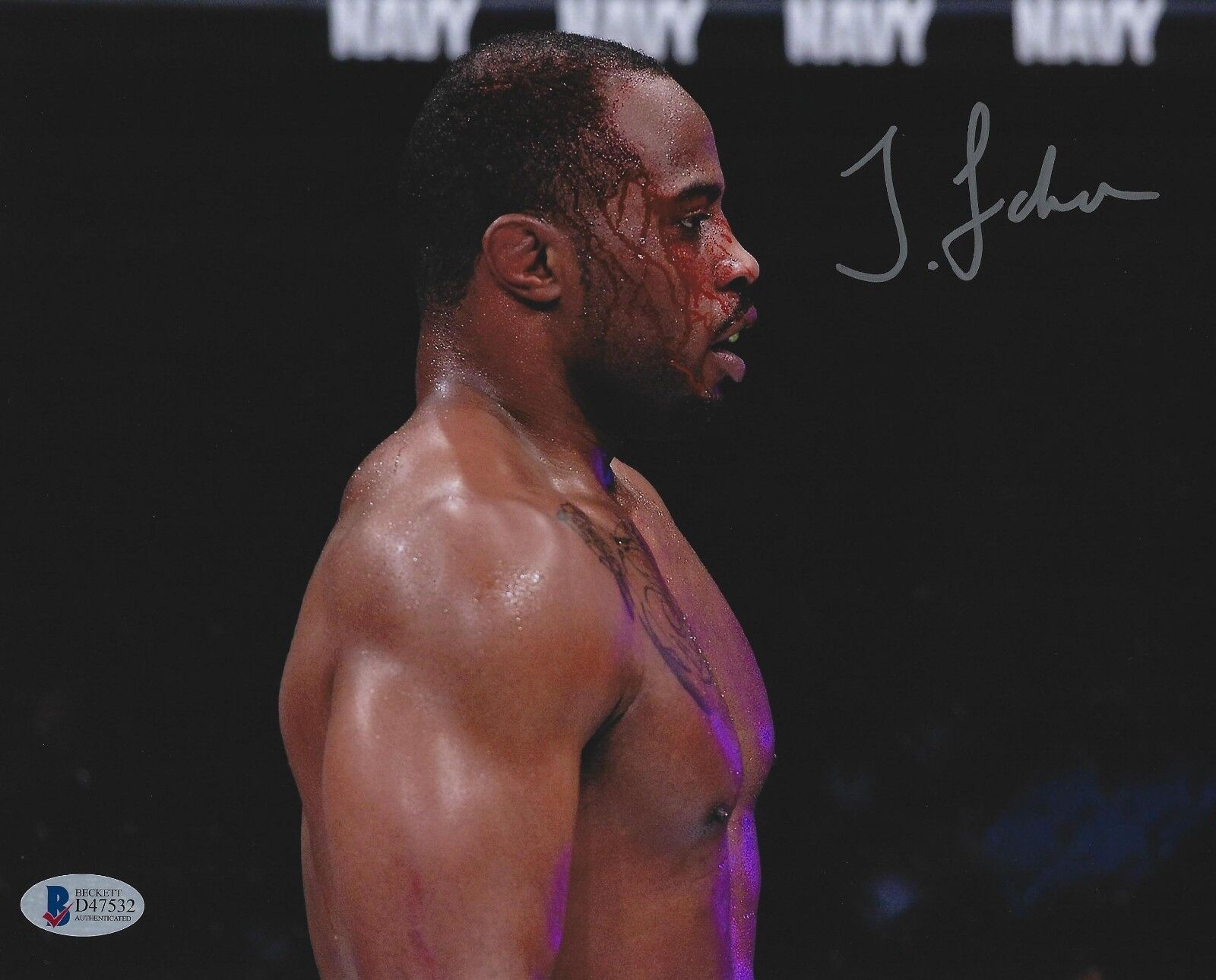 Tyrell Fortune Signed 8x10 Photo Poster painting BAS Beckett COA Bellator MMA1 Picture Autograph