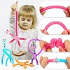 Tubes torsad&eacute;s t&eacute;lescopiques girafe, jouets sensoriels