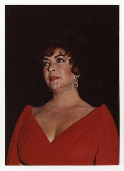 Elizabeth Taylor - Original Vintage Peter Warrack Photo Poster paintinggraph - Unpublished