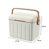 6L Camping Cooler Box Insulated Ice Chest Portable Ice Bucket for Outdoor Use