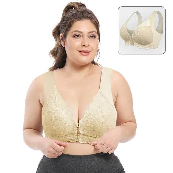 🔥HOT SALE 50% OFF🔥Bra For Women Front Closure 5D Beauty Back Sports Comfy Bra