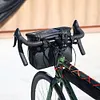 8L Bike Front Bag Waterproof Touch Screen Phone Handlebar Bag for Camping