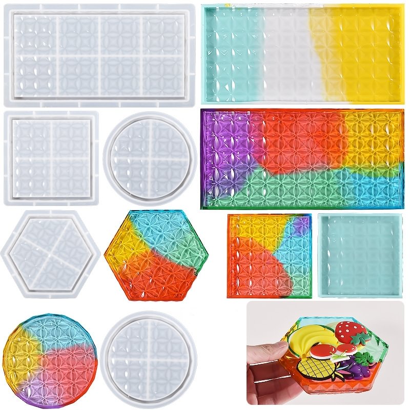 Patterned Tray Resin Mold