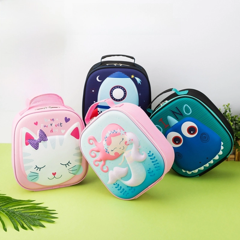 New Cartoon Lunch Bag EVA Insulation Bag Animal Children Lunch Bag Student Portable Lunch Box Insulation Bag
