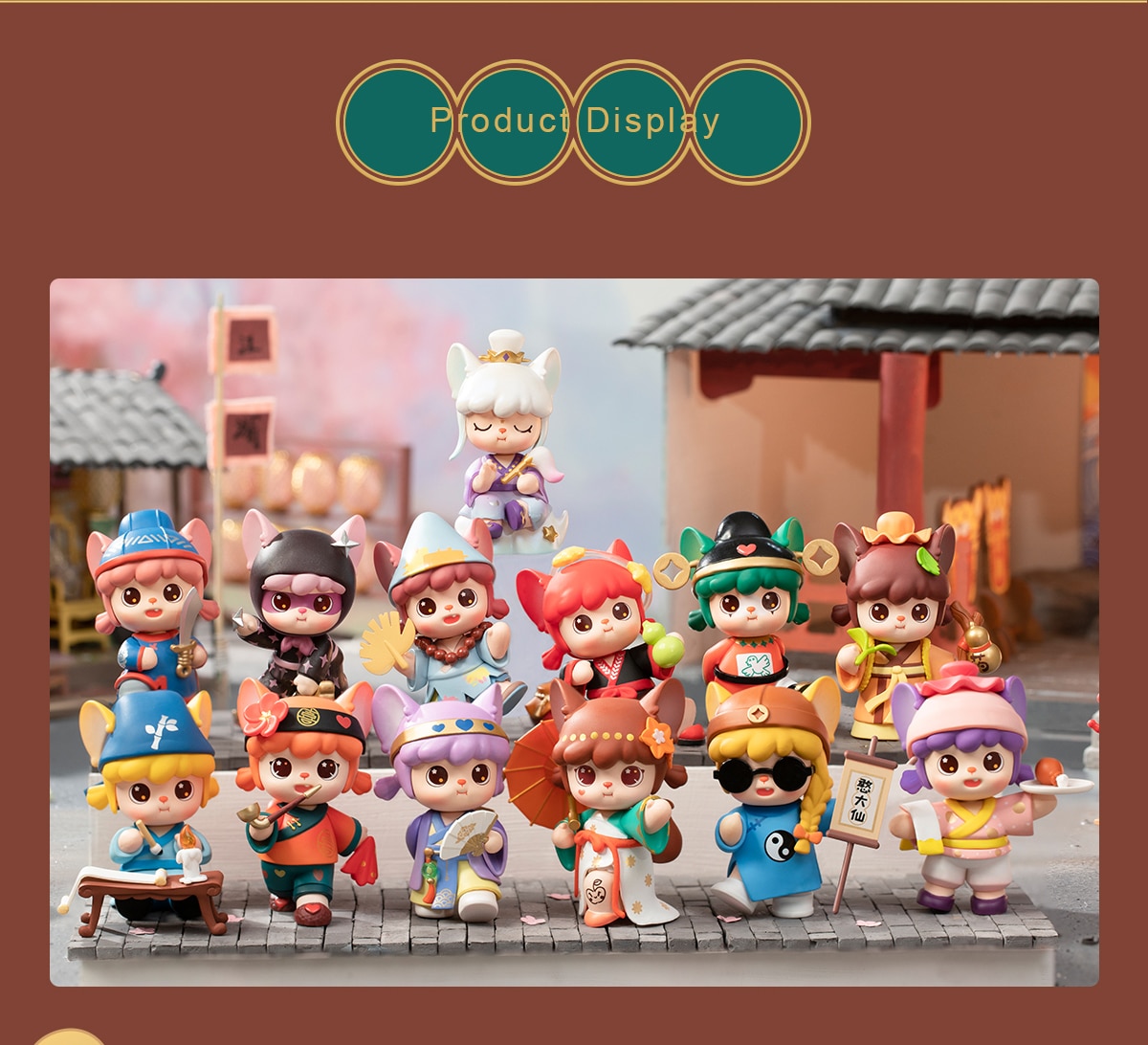 Rolife Blind Box Figure Surprise Dolls - HANHAN NAI Martial Arts Fairy