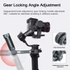 Leaplight Full Metal Suitable For DJI Stabilizer Dedicated Handle DJI Gimbal RS4 PRO RS3 RSC2 RS3 Mini Universal Handheld Handle Photography Accessories