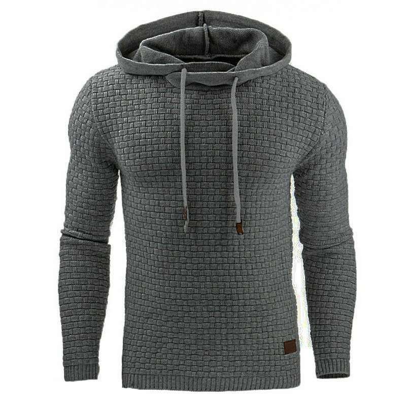 Mens Outdoor Sports Fitness Hooded Sweater