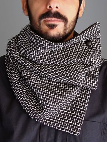 Men's warm scarf